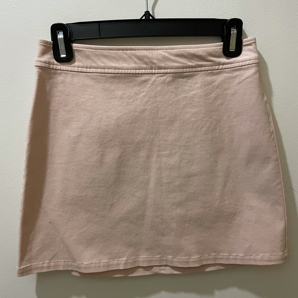 Light Pink Mini Skirt